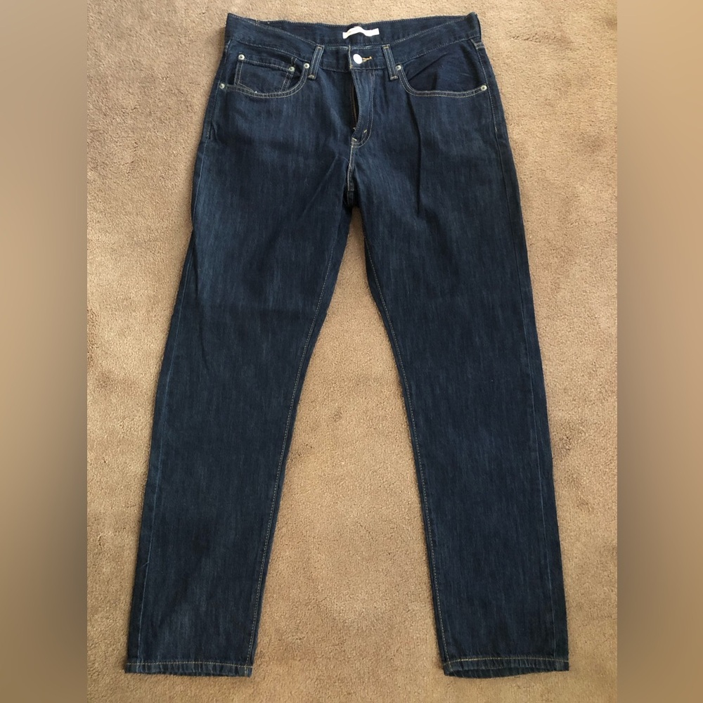 Men's middy Straight-Leg Dark Blue Jeans sz 30x30